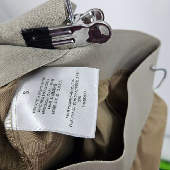 Fear of God Essentials Cargo Skirt Brown Tan Elastic Waist Mini Pockets Size S - Picture 5 of 5